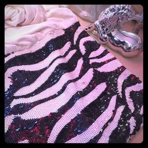 Bebe sequin halter dress